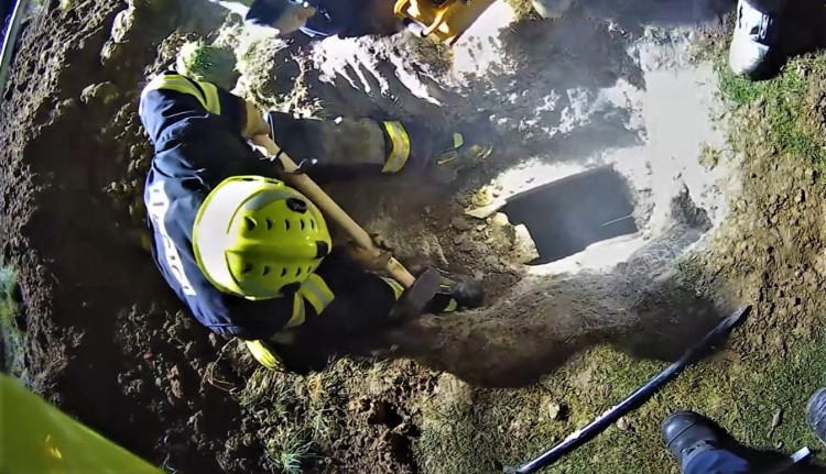 FOTOGALERIE: Záchrana fenky Kiry