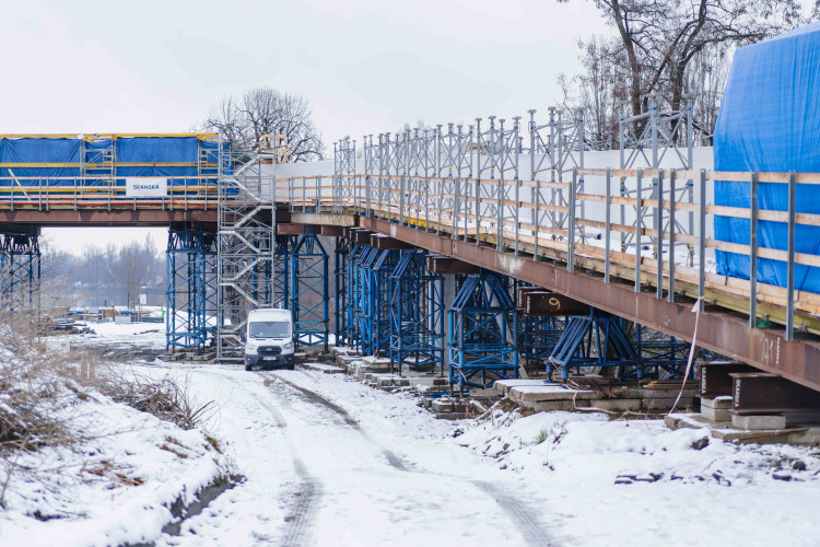 FOTOGALERIE: Štvanická lávka brzy propojí Karlín a Holešovice