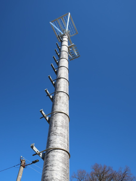 FOTOGALERIE: Instalace nového čapího hnízda v Dešenicích