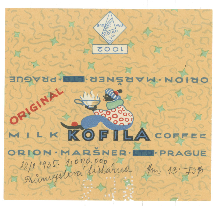 KOFILA obal z roku 1935