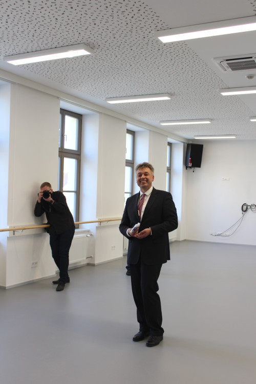 Zrekonstruovaná ZUŠ v Třešti