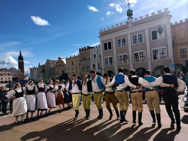 Vítání jara v Telči