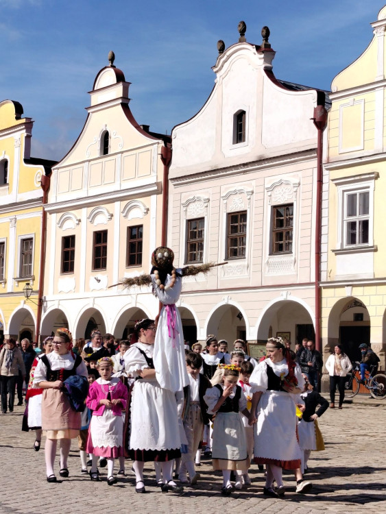 Vítání jara v Telči