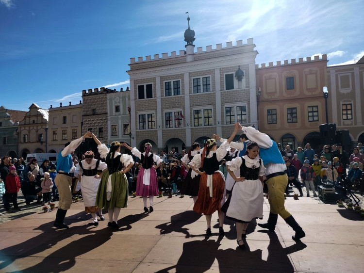 Vítání jara v Telči