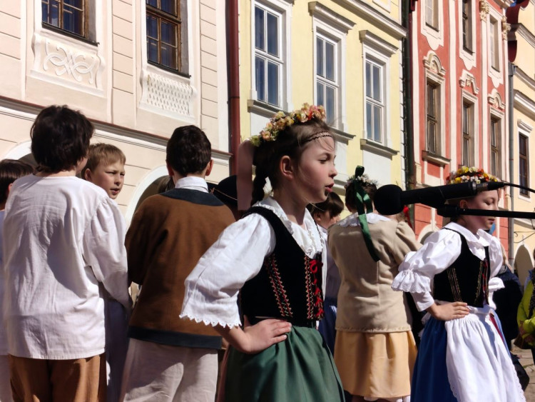 Vítání jara v Telči