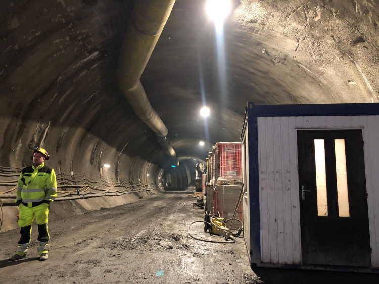 FOTOGALERIE: V metru D už vyrazili jeden a půl kilometru tunelů