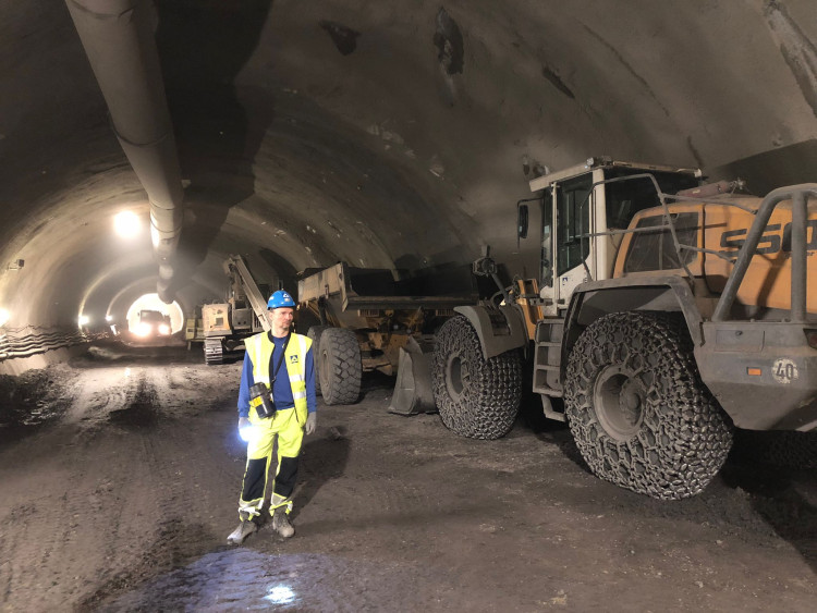 FOTOGALERIE: V metru D už vyrazili jeden a půl kilometru tunelů
