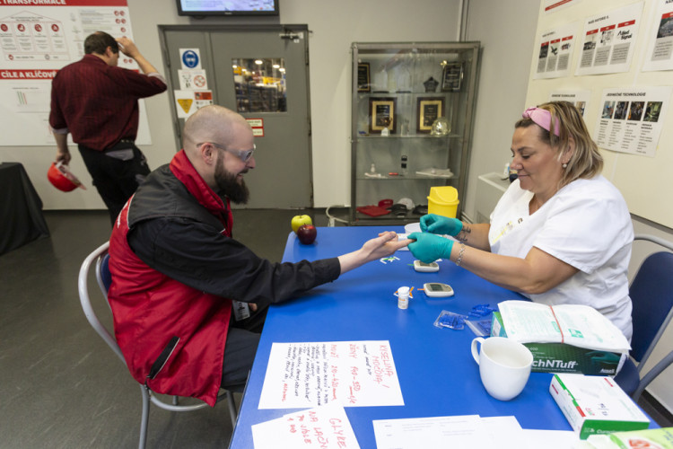 FOTOGALERIE: Dny zdraví v Honeywell Aerospace Olomouc