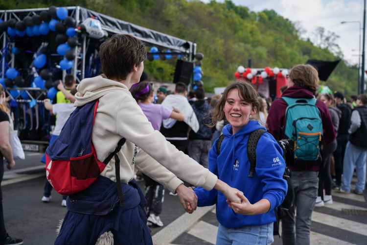 FOTOGALERIE: Prahou prošel Majálesový průvod
