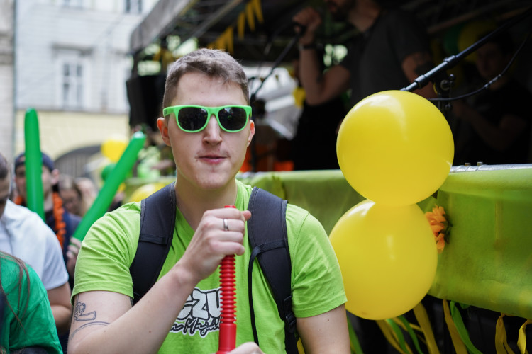 FOTOGALERIE: Prahou prošel Majálesový průvod