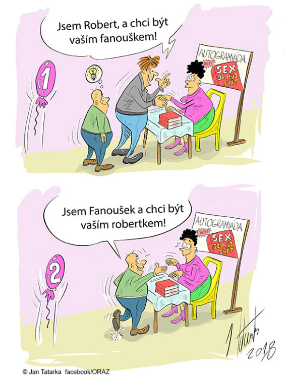 Květnové vtipy Jana Tatarky