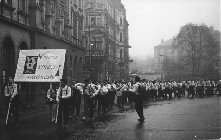 Majáles v Liberci v roce 1965
