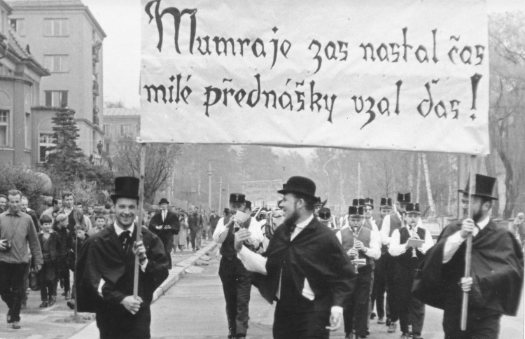 Majáles v Liberci v roce 1965