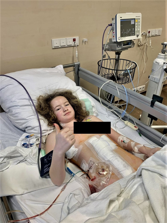 FOTOGALERIE: Díky sbírce se Julie uzdravuje