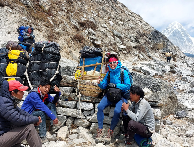 FOTOGALERIE: Lékařka z Přeštic Eva Perglerová na Mount Everestu