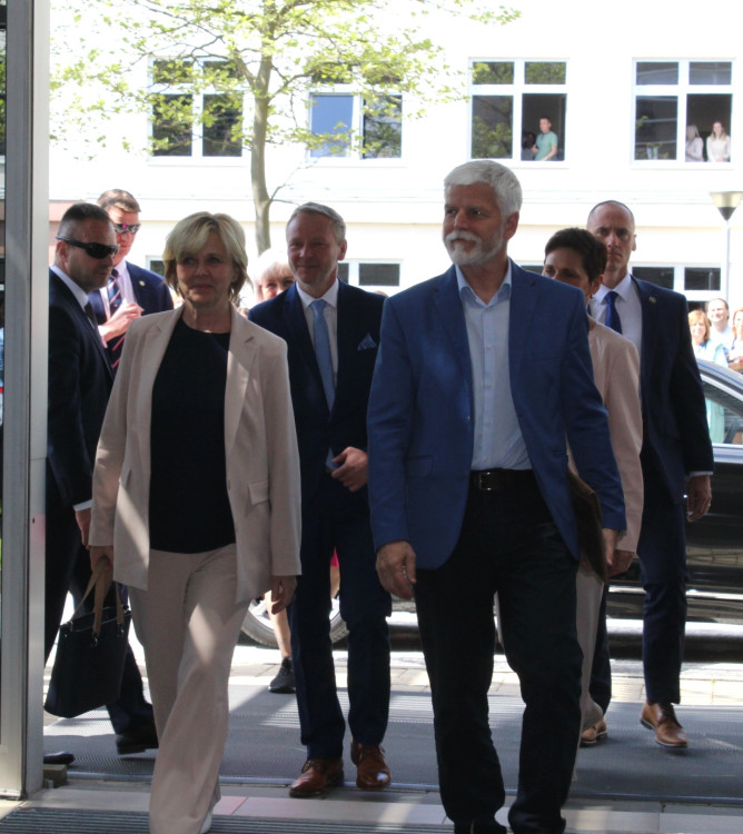 Prezidentský pár na návštěvě Vysočiny