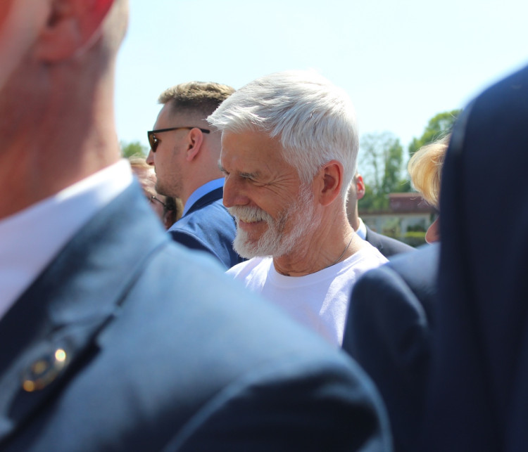 Prezident Pavel, sportovní odpoledne na Českém mlýně