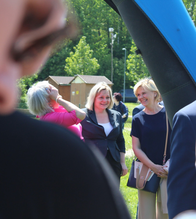 Prezident Pavel, sportovní odpoledne na Českém mlýně