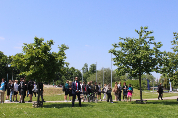 Prezident Pavel, sportovní odpoledne na Českém mlýně