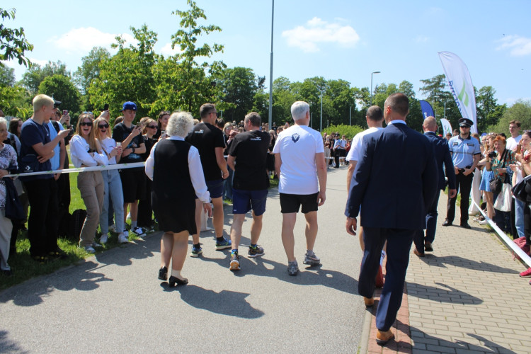 Prezident Pavel, sportovní odpoledne na Českém mlýně