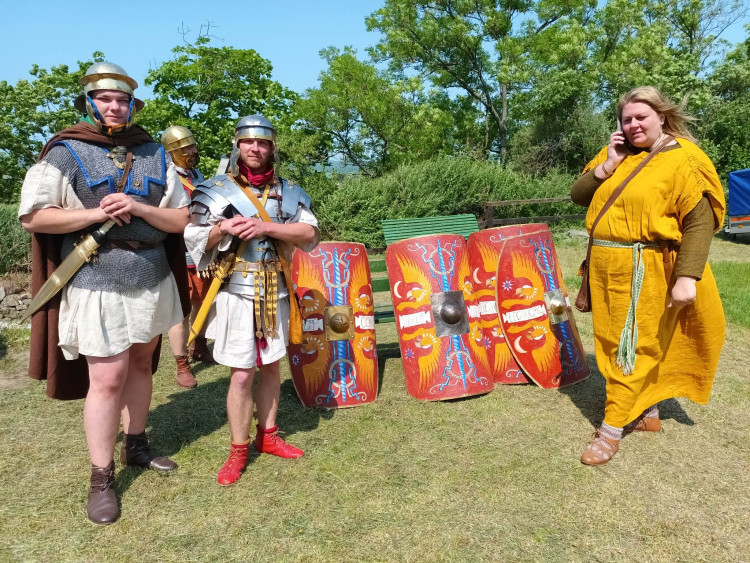 FOTOGALERIE: Zámek obsadily děti a kluby vojenské historie