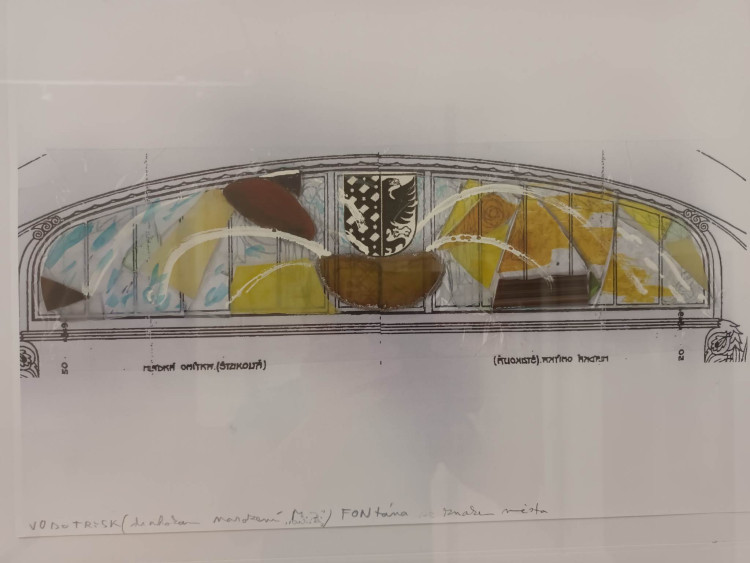 FOTOGALERIE: Vitráže a grafiky Jana Jemelky