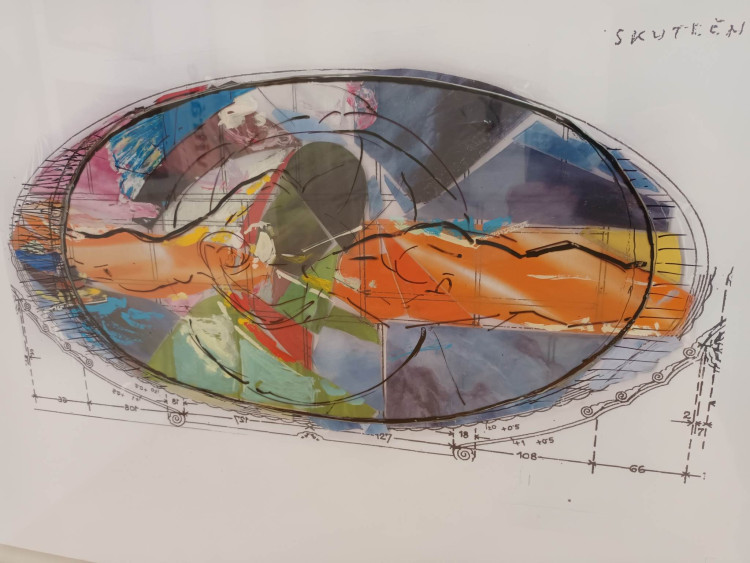 FOTOGALERIE: Vitráže a grafiky Jana Jemelky