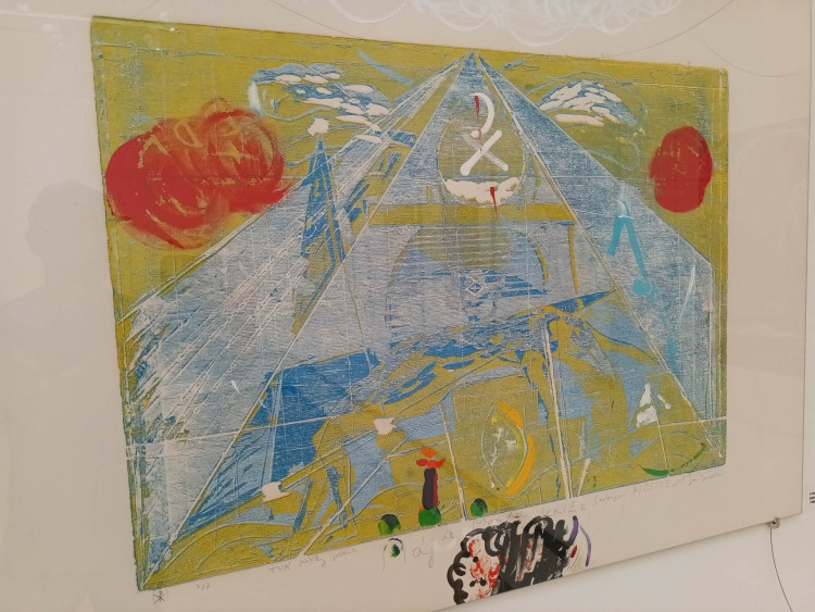 FOTOGALERIE: Vitráže a grafiky Jana Jemelky