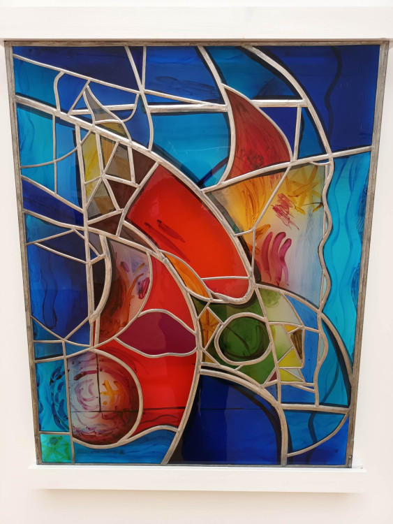 FOTOGALERIE: Vitráže a grafiky Jana Jemelky