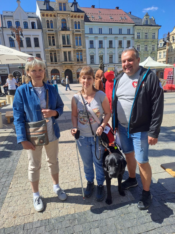 Mistrovství ČR vodicích psů v Liberci