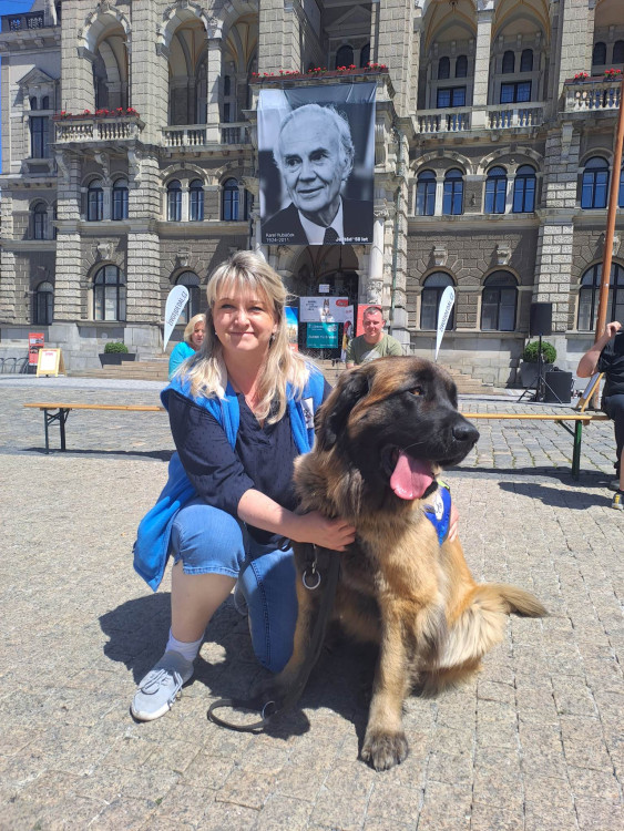 Mistrovství ČR vodicích psů v Liberci