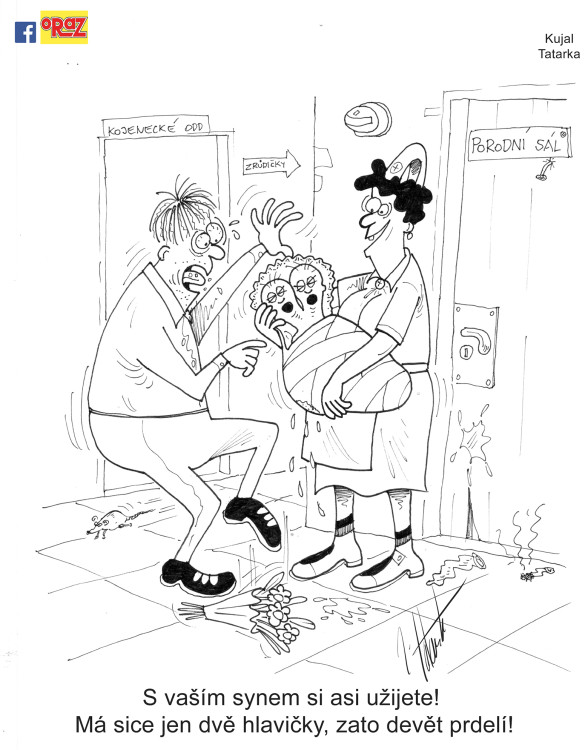 FOTOGALERIE: První v květnu středa, humoru a legrace je třeba