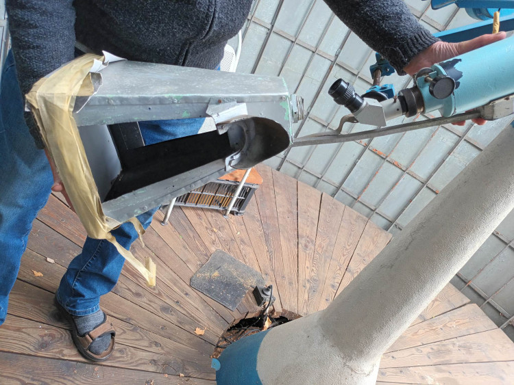 FOTOGALERIE: Hvězdárna s refraktorem postavená téměř na koleně