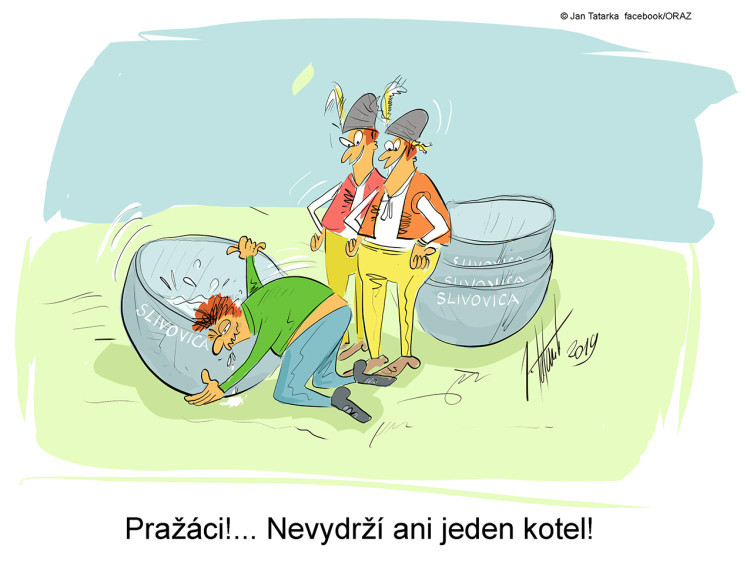 ORAŽENÉ OBRÁZKY: Červnová dávka vtipů od kreslíře Jana Tatarky