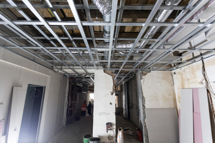 FOTOGALERIE: Rekonstrukce ění kino Central v centru Olomouce v multifukční prostor