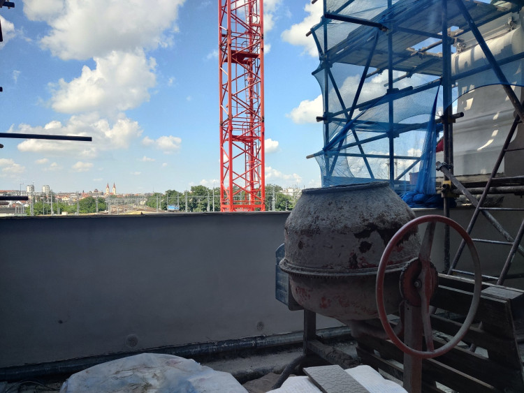 FOTOGALERIE: Rekonstrukce hlavního nádraží v Plzni pokročila