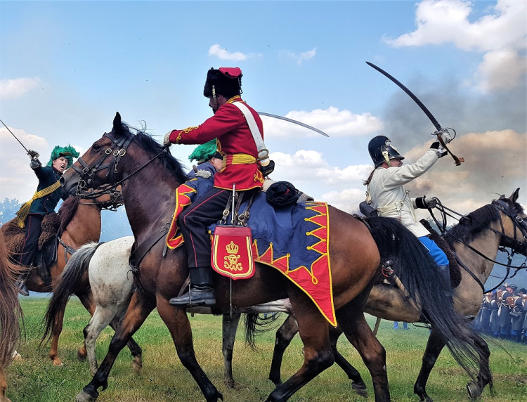 GALERIE: Bitevní ukázka k 157. výročí bitvy na Chlumu