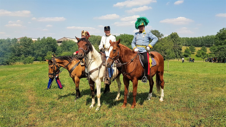 GALERIE: Bitevní ukázka k 157. výročí bitvy na Chlumu