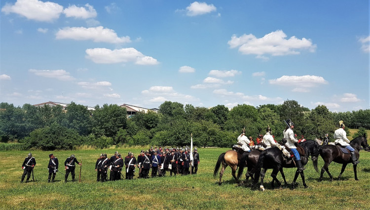 GALERIE: Bitevní ukázka k 157. výročí bitvy na Chlumu