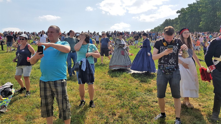 GALERIE: Bitevní ukázka k 157. výročí bitvy na Chlumu