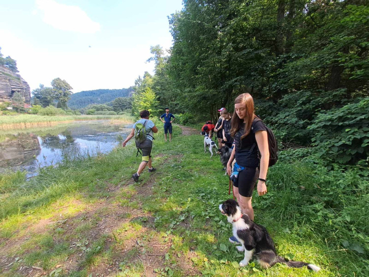 Výcvikový tábor ve Sloupu v Čechách