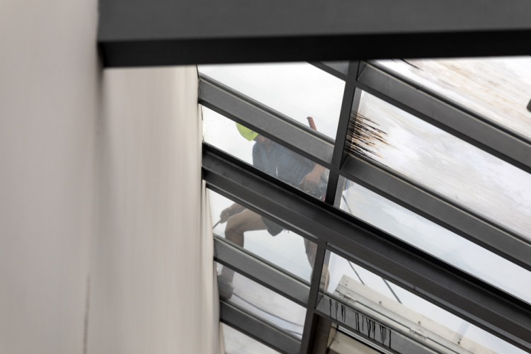 FOTOGALERIE: Historická budova Moravského divadla Olomouc prochází obnovou fasády