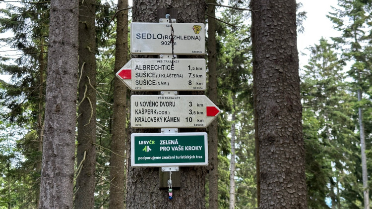 FOTOGALERIE: Výlet na Javorník, Sedlo a do Albrechtic