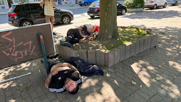 FOTOGALERIE: Protestní pochod proti Ukrajincům prošel Plzní