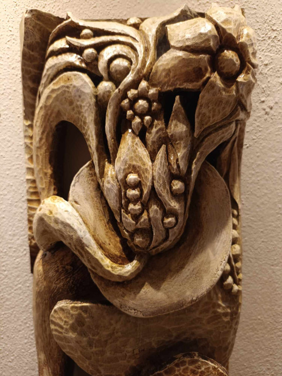 FOTOGALERIE: Výstava dřevěných plastik Miroslava Srostlíka je ve Špalíčku