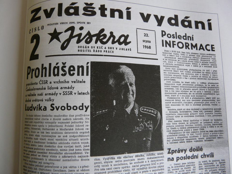 Srpen 1968 v Jihlavě