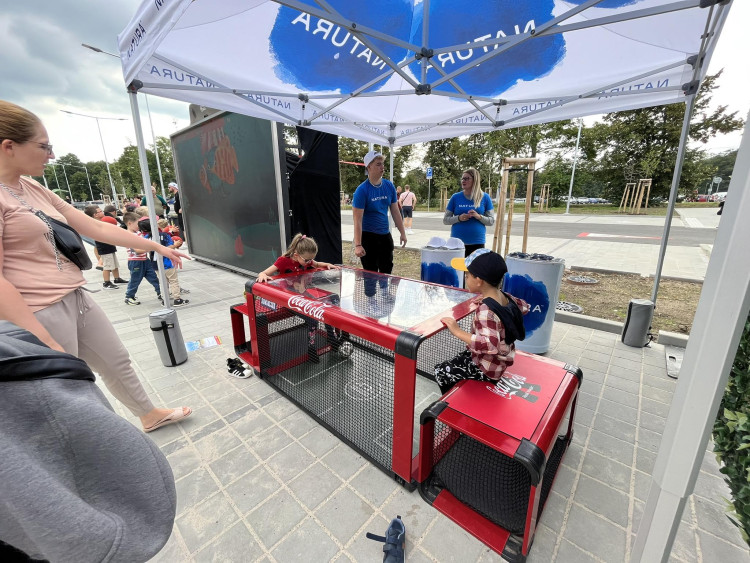 GALERIE: Otevření nového fotbalového stadionu v Hradci Králové