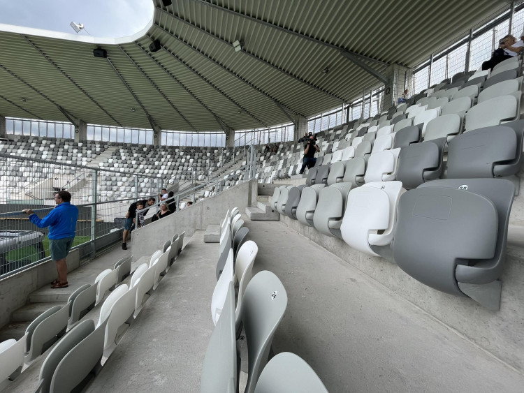 GALERIE: Otevření nového fotbalového stadionu v Hradci Králové