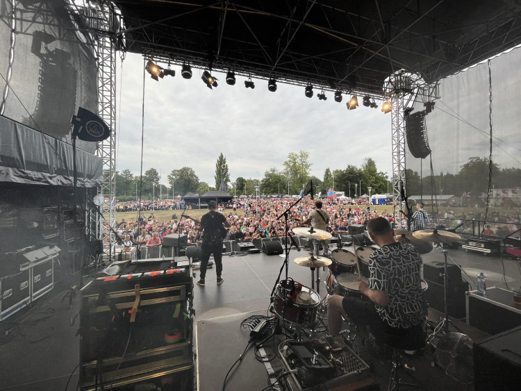 GALERIE: Otevření nového fotbalového stadionu v Hradci Králové