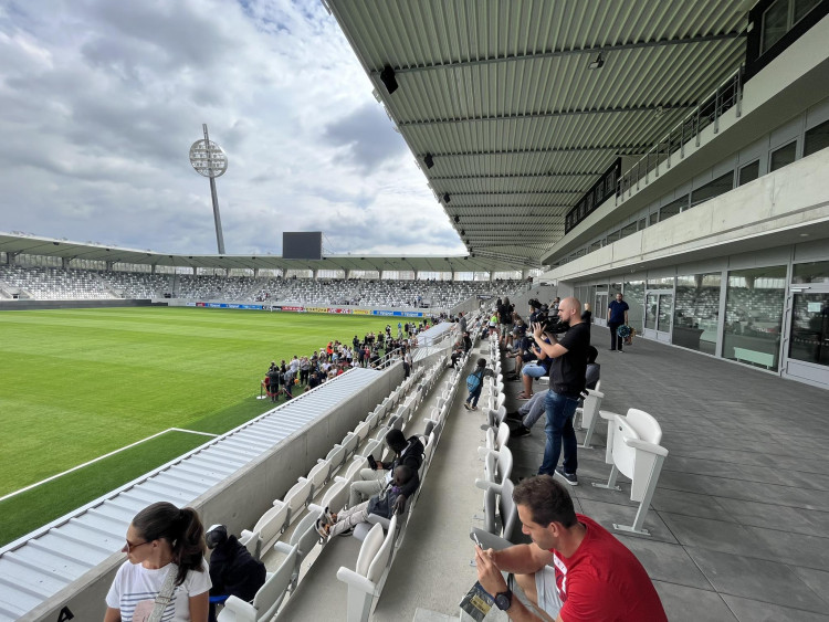 GALERIE: Otevření nového fotbalového stadionu v Hradci Králové